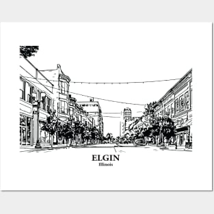 Elgin - Illinois Posters and Art